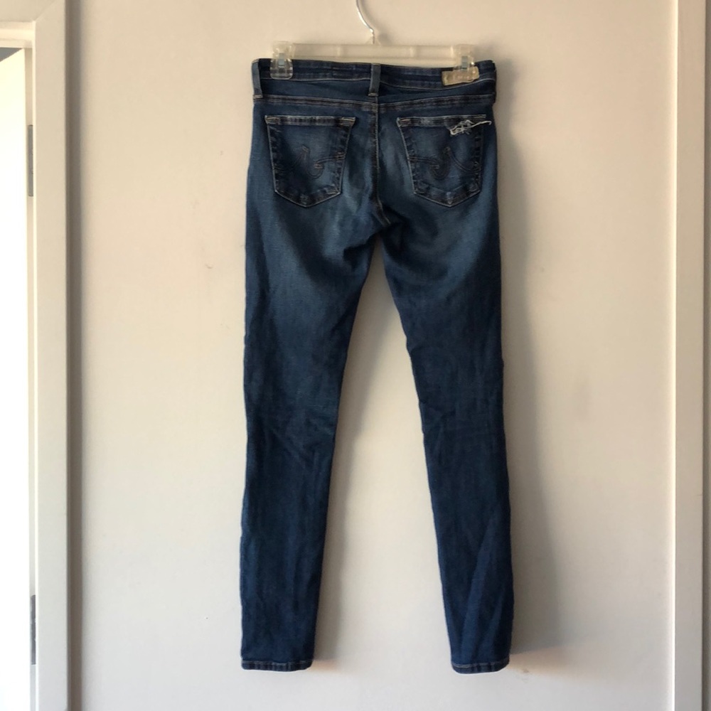 Adriando Goldschmied Distressed Skinny Ankle Jeans - Picture 6 of 14